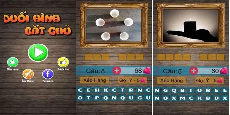 Top các app game “đuổi hình bắt chữ”  